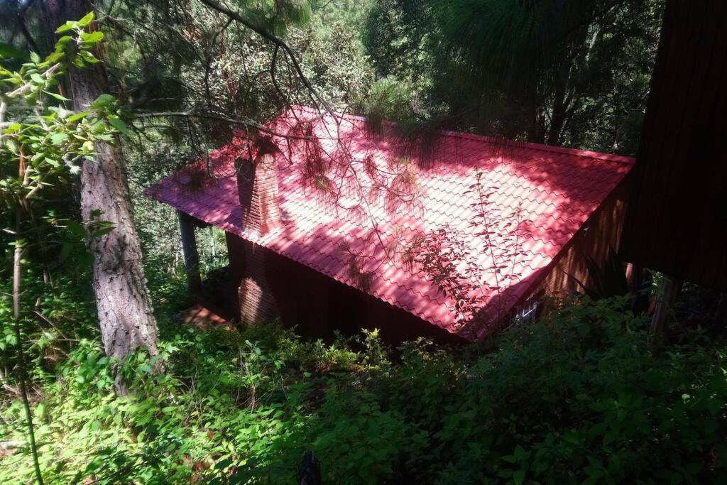 Cabana Con Banera Y Chimeneas En Puesta De Sol El Pacifico 外观 照片