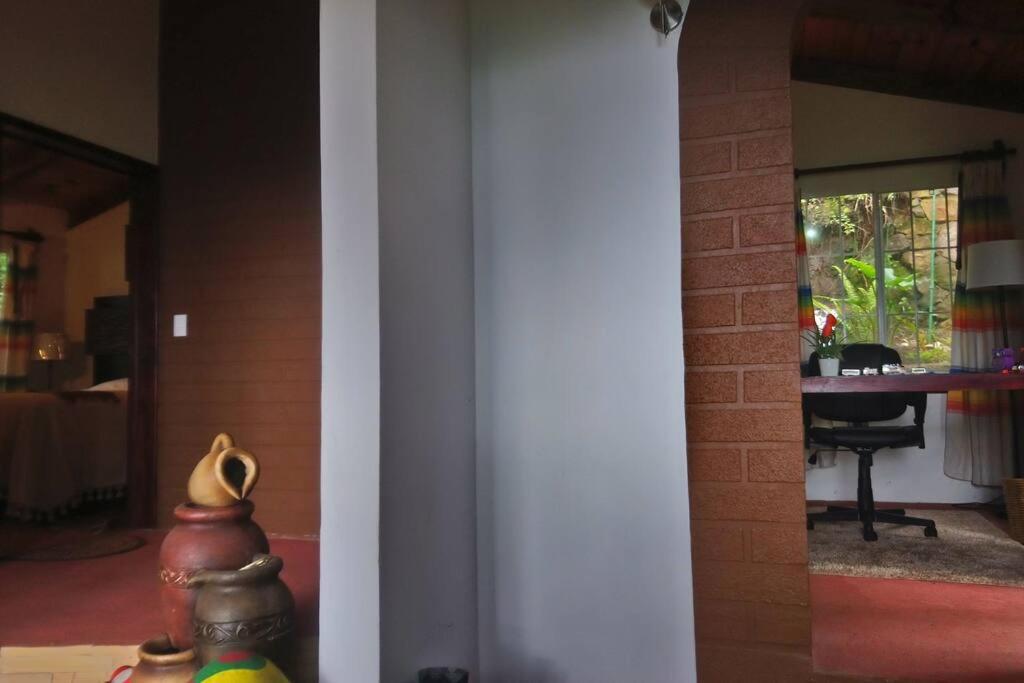 Cabana Con Banera Y Chimeneas En Puesta De Sol El Pacifico 外观 照片